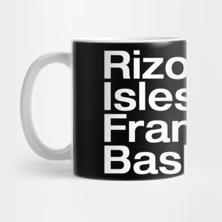 TNT Helvetica Names Mug